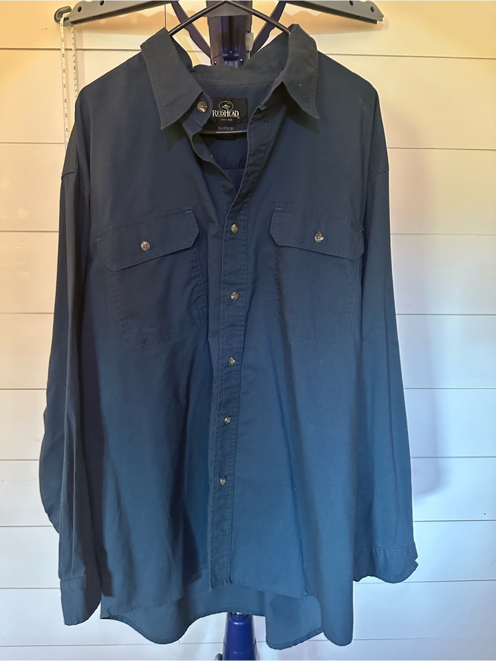 #89 RedHead Men’s Long-Sleeve Button-Down Shirt - Blue